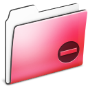 Private Folder Red (smooth) icon